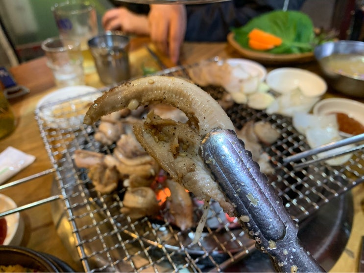  성남시 수정구 태평동 : 황소숯불꼼장어