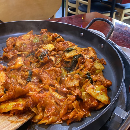  [운서동 넙디맛집] 동창야채숯불닭갈비 푸짐한 닭갈비집