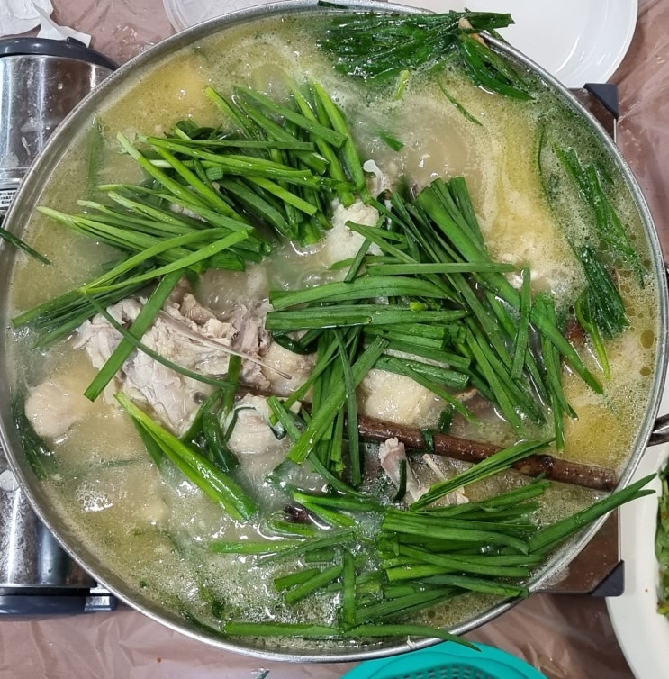  닭백숙먹으러  양주그린랜드로