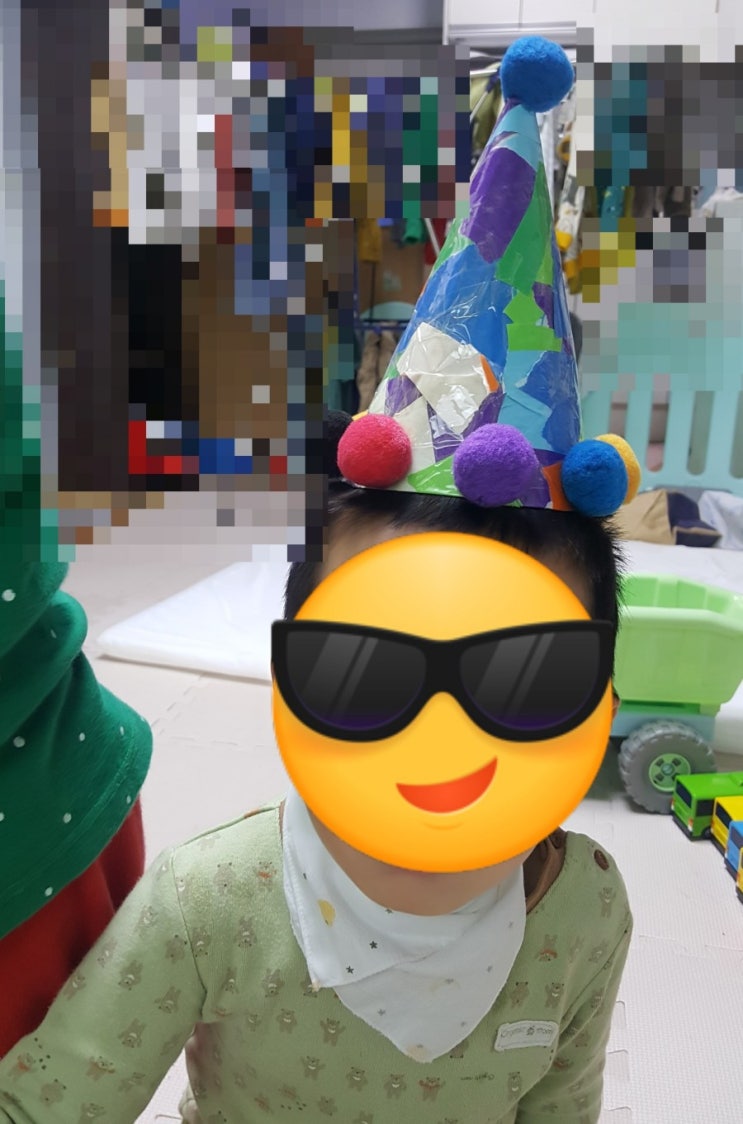  [4세+3세 연년생 가정보육 실내활동] 생일파티 준비_파티모자 만들기