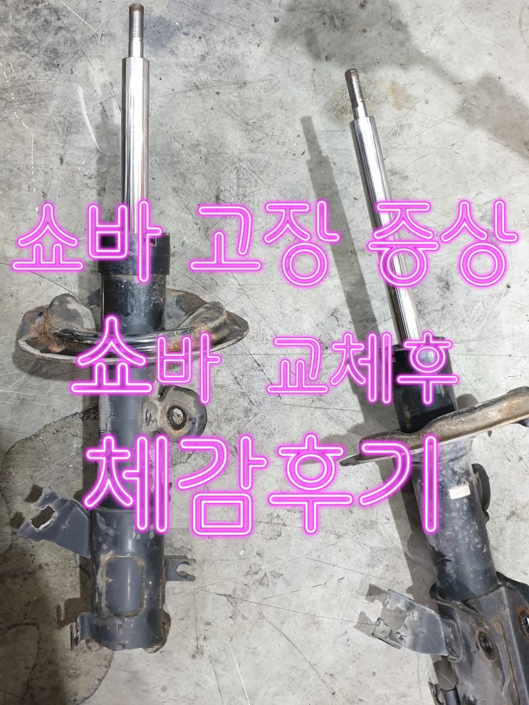  르노삼성 sm5 임프레이션 쇼바수리 및 프론트 스테빌라이저 부싱 및 링크 교환
