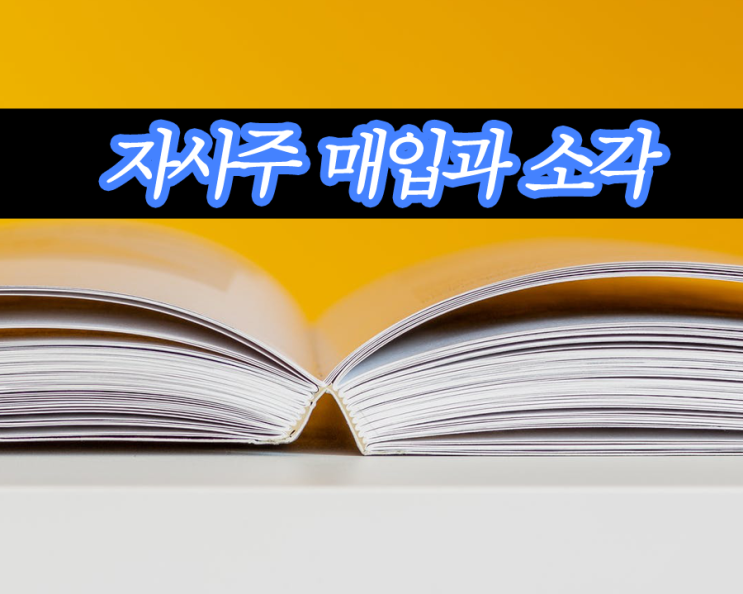  에코마케팅 으로 알아본 자사주 매입과 자사주소각의 의미