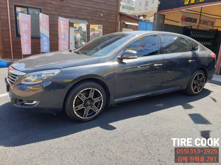  SM7*한국타이어키너지EX *225/45R18*쇼바교체*항균필터교체*김해한국타이어*김해타이어*타이어쿡