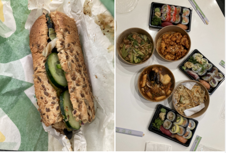  몰타Malta 서브웨이 Subway 자라HOME 구경 한식당 Club Sushi 클럽 스시 배달 주문
