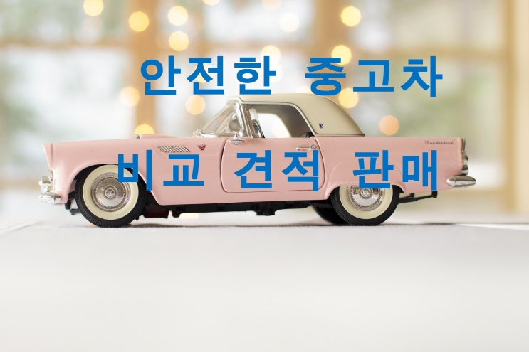  내 차 얼마나 줄까? 어디에 팔아?