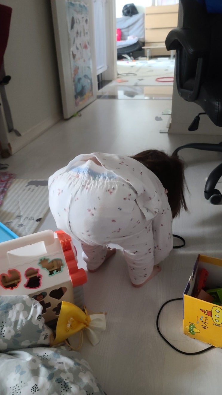  23개월 육아일기 꼬까옷 입고 냠냠