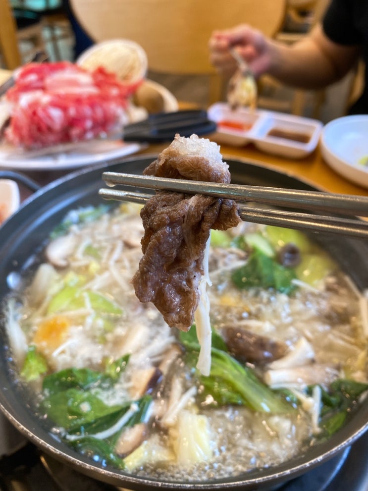 [김포통진맛집, 김포샤브샤브] 통진 찐맛집 장수촌버섯마을에서 건강한 식사타임