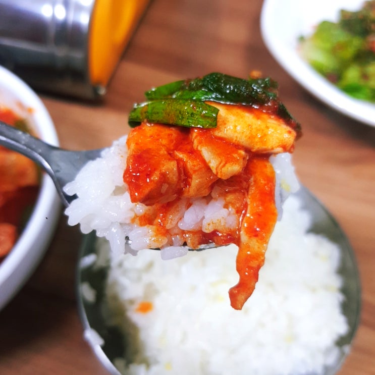  유성 닭도리탕 / 대전 봉명동 맛집 / 고향촌 에서 매콤한 닭볶음탕 먹었어요