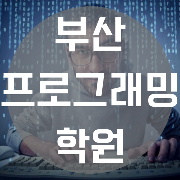  부산 프로그래밍 학원 지금부터 준비해야 해요!