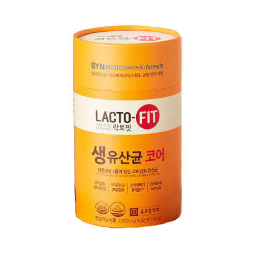 선호도 좋은 종근당 락토핏 생유산균 코어, 120g, 5개 ···