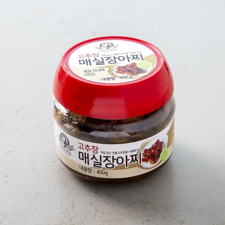 최근 인기있는 순창문옥례식품 고추장 매실장아찌, 400g, 1개 ···