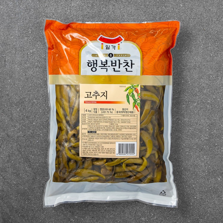 가성비갑 일가 행복반찬 고추지, 4kg, 1개 좋아요 가성비갑 일가 행복반찬 고추지, 4kg, 1개 좋아요