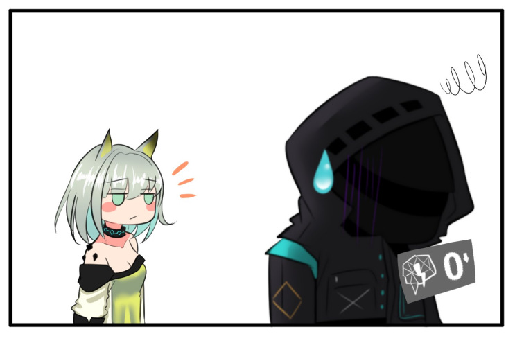  [번역] 위로해주는 켈시(제목 미상) [AbiNeko] [명일방주/단편]