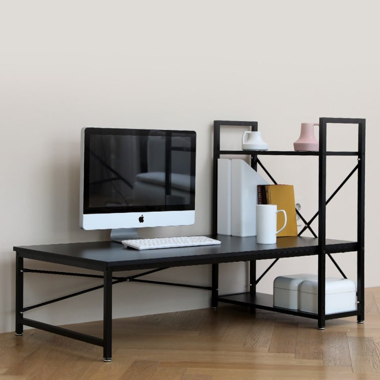 인기 많은 블루밍홈 심플 H형 좌식책상 120 x 60 cm, 블랙 ··· 인기 많은 블루밍홈 심플 H형 좌식책상 120 x 60 cm, 블랙 ···