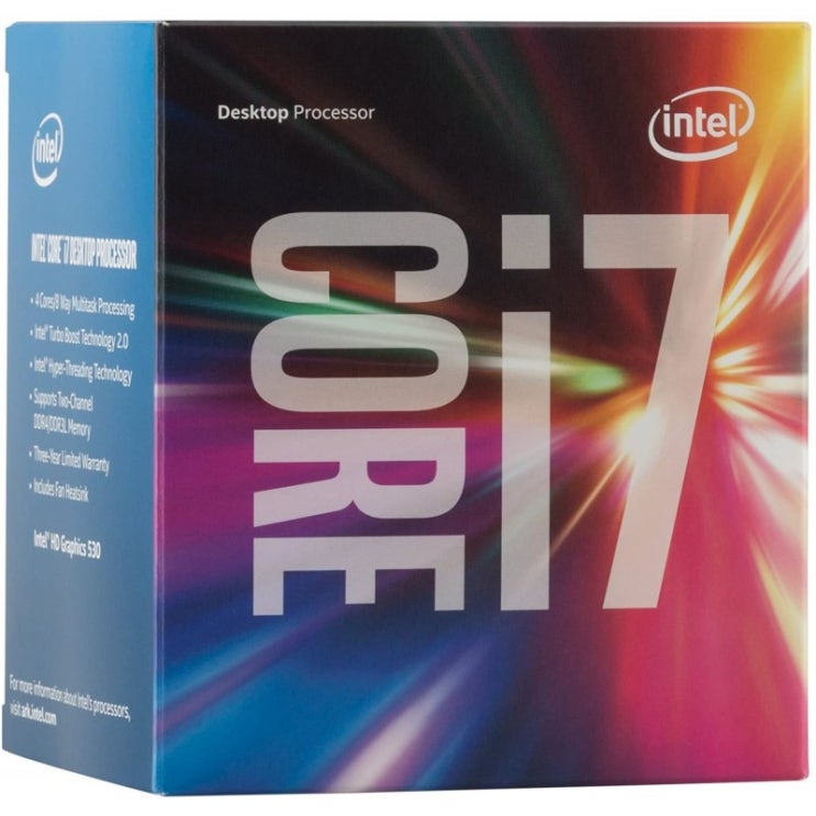 많이 찾는 Intel 박스형 코어 I7-6700 FC-LGA14C 3.40GHz 8M 프로세서 캐시 4 LGA 1151 BX80662I76700 (갱신) : 컴퓨터 및 액세서리,