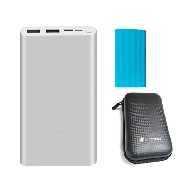 가성비갑 샤오미 5세대 보조배터리 10000mAh 멀티단자 + 젤리 케이스 + 휴대용 하드 파우치, PLM13ZM, 배터리(실버), 케이스(랜덤발송), 파우치(블랙) 추천해요 가성비갑 샤오미 5세대 보조배터리 10000mAh 멀티단자 + 젤리 케이스 + 휴대용 하드 파우치, PLM13ZM, 배터리(실버), 케이스(랜덤발송), 파우치(블랙) 추천해요