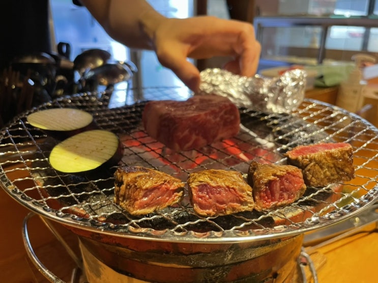  우시야 역삼점 ; 입에서 살살 녹는 한우 오마카세를 즐길 수 있는 역삼역고기집