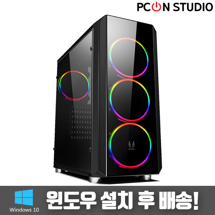 갓성비 좋은 PC온스튜디오 게이밍 컴퓨터 조립 PC 라이젠 GTX RTX 3060 게임용 본체, 07. SSD 500GB 변경 + RAM 16GB 변경, 게이밍 - 01 추천해요