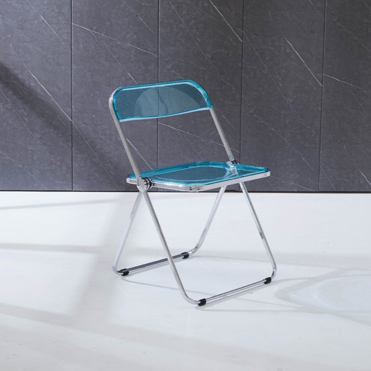 선호도 높은 투명 폴딩체어 북유럽 접이식 의자 현대식 심플 아크릴 의자, U 추천해요