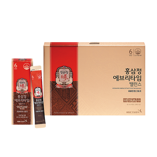 의외로 인기있는 정관장 홍삼정 에브리타임 밸런스 10ml*20포, 10ml, 20포 좋아요 의외로 인기있는 정관장 홍삼정 에브리타임 밸런스 10ml*20포, 10ml, 20포 좋아요