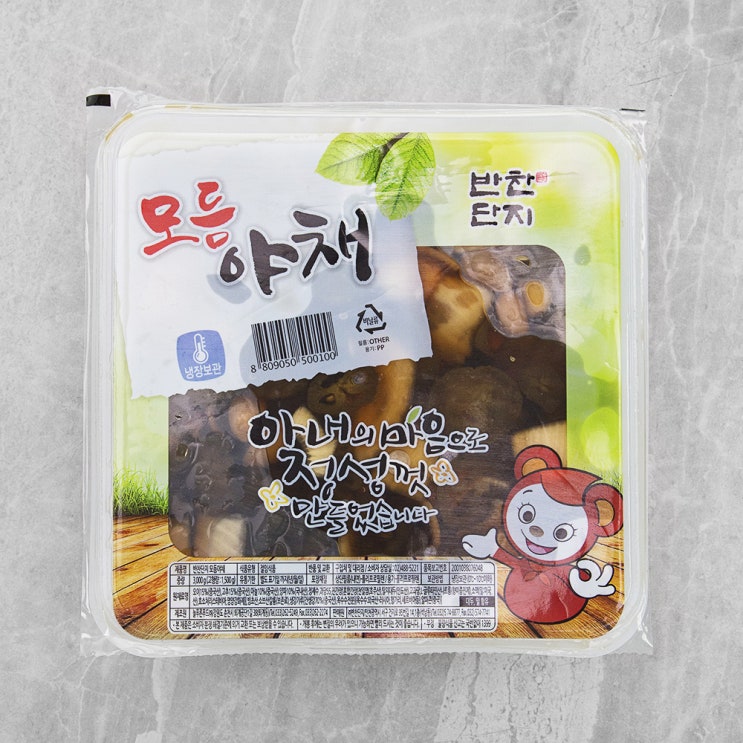 인기 많은 반찬단지 모듬야채, 3000g, 1개 ···