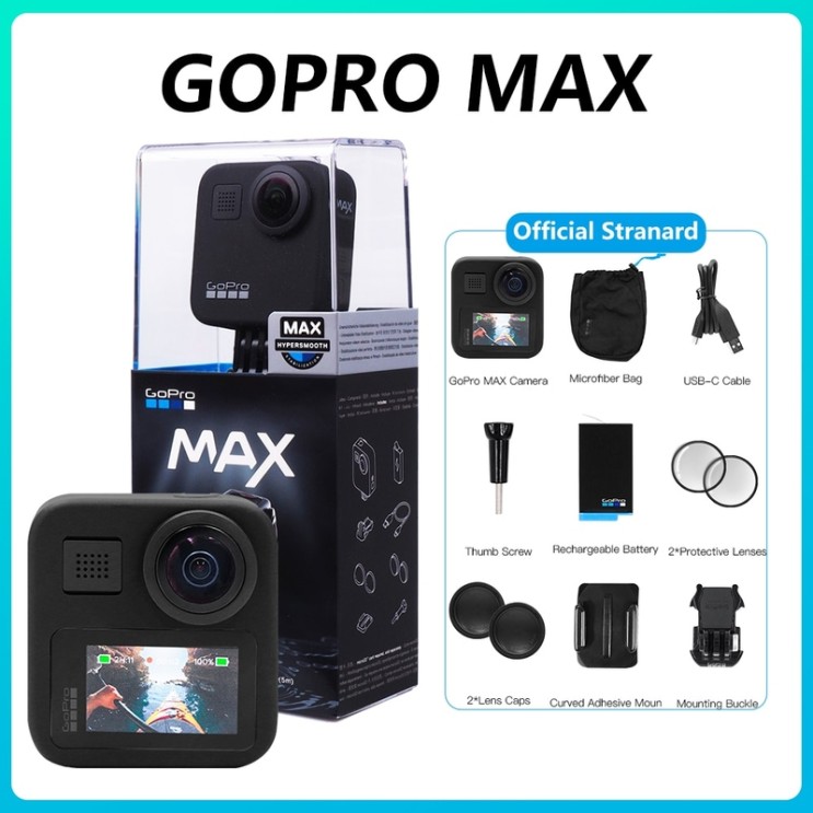 많이 찾는 액션캠 고프로 유뷰브 촬영장비 카메라 캠 GoPro 맥스 액션 카메라 360 터치 구형, 공식 표준 ···