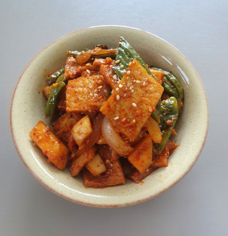  냉파요리 - 어묵조림 맛있게 만들기