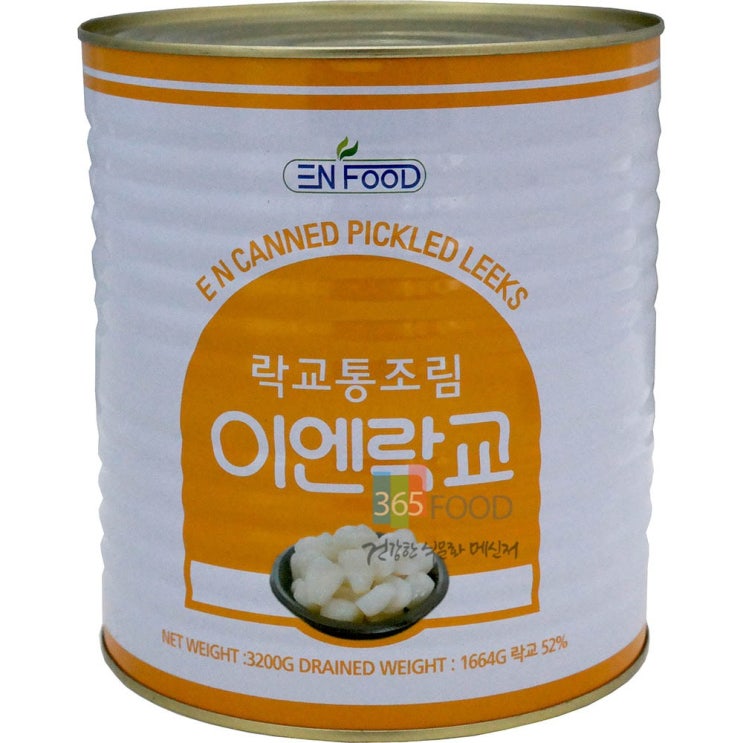 당신만 모르는 이엔푸드 락교 SS 3.2kg, 1개 ···