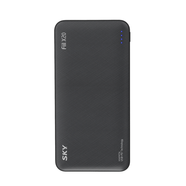 가성비갑 스카이 필 X20 QC3.0 듀얼 고속충전 PD 대용량 보조배터리 20000mAh, SKY-X20PD, 블랙 추천해요