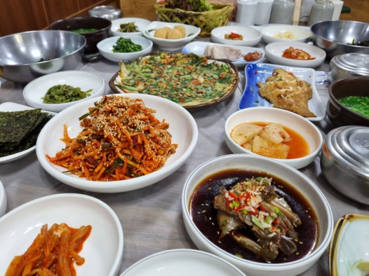  [하동/광양매화마을 맛집 섬진강고향집재첩국] 상다리휘청 남도한정식, 재첩정식 클라스