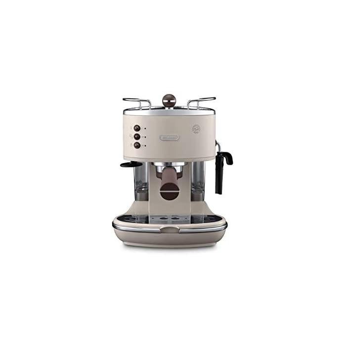 의외로 인기있는 가전용품 자동 커피머신 커피포트 소모품DeLonghi Icona Vintage ECOV 311.BG manual espresso machine 1100 W plas