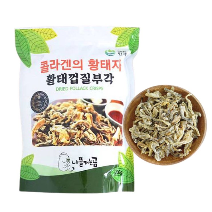 의외로 인기있는 콜라겐의 황태자 이시영 인제 황태껍질 튀각 부각 명태껍질 튀김 200g 사은품증정 ··· 의외로 인기있는 콜라겐의 황태자 이시영 인제 황태껍질 튀각 부각 명태껍질 튀김 200g 사은품증정 ···