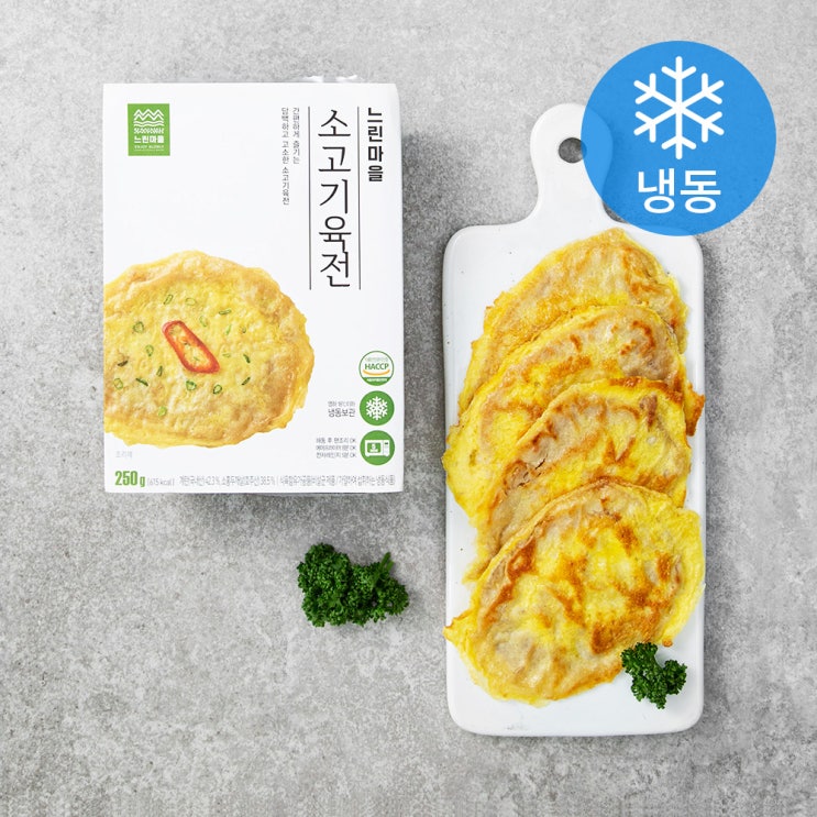 선호도 높은 느린마을 소고기 육전 (냉동), 250g, 2팩 좋아요