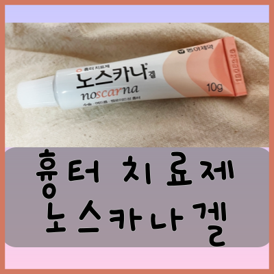  노스카나 겔  사용법과 효능 가격 알아보고 여드름 등 각종 흉터 치료하자