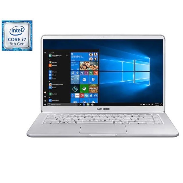 가성비 뛰어난 SAMSUNG NP900X5T-K01US Notebook 9 15 i7-8th 8GB RAM 256SSD Traditional Laptop (Light Titan),