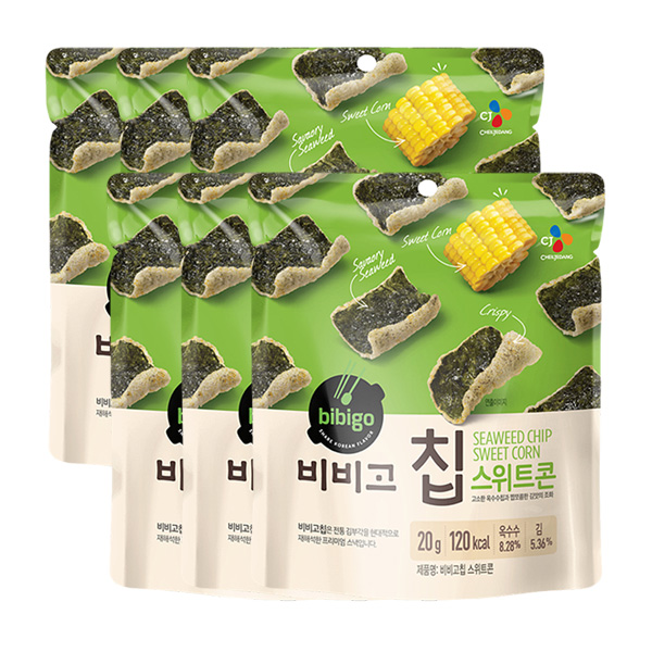 요즘 인기있는 CJ제일제당 비비고 칩 스위트콘 20gX6개, 단품 추천합니다 요즘 인기있는 CJ제일제당 비비고 칩 스위트콘 20gX6개, 단품 추천합니다
