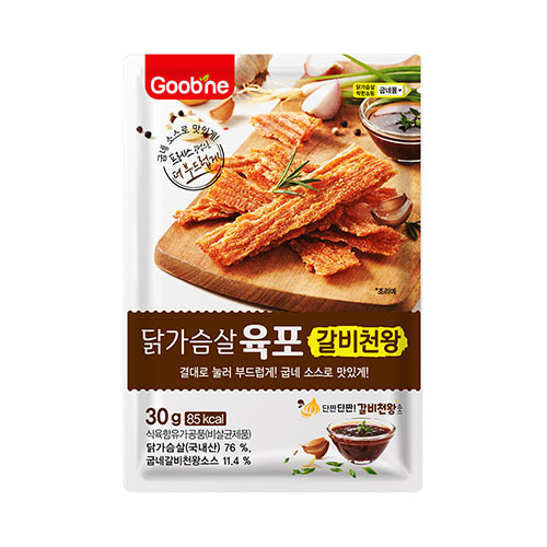 후기가 좋은 굽네 갈비천왕 닭가슴살 육포 30g, 10팩 추천합니다