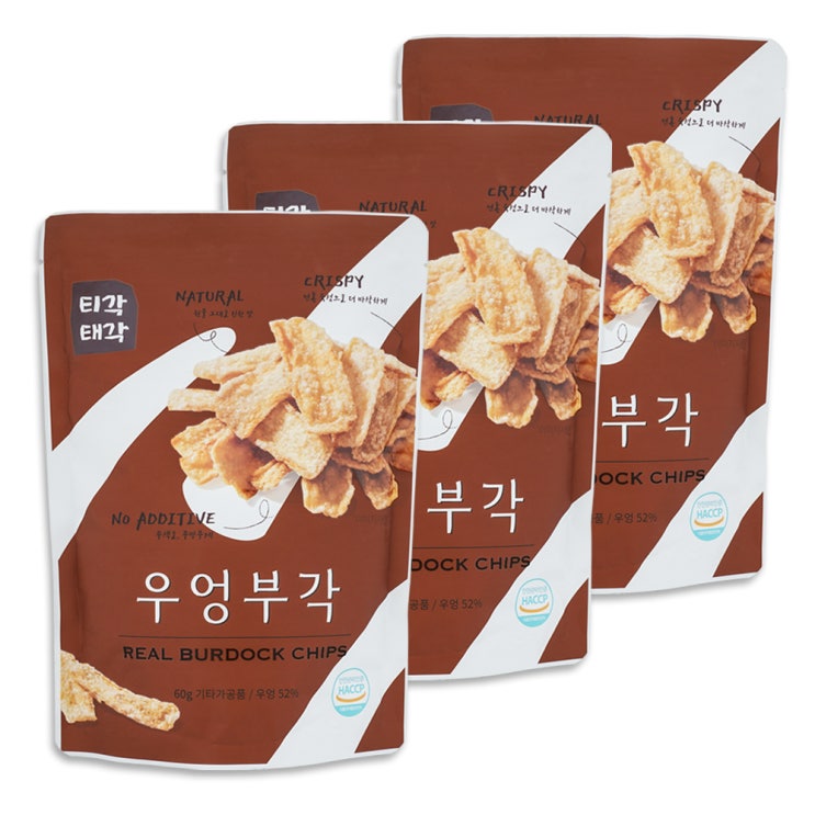 선택고민 해결 티각태각 우엉부각, 60g, 3개 추천합니다