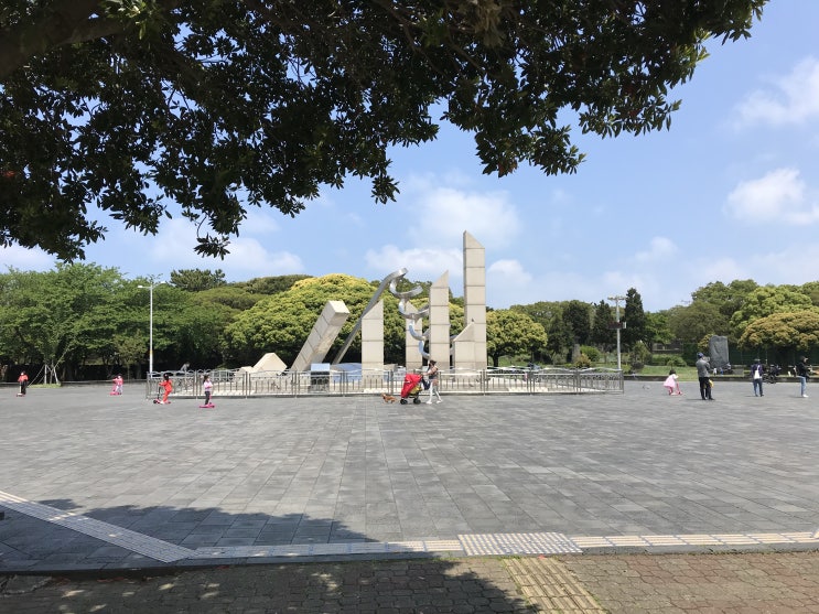  [제주시여행] 제주 도심 속 공원, 산책, 운동하기 너무 좋은 공원 - 제주 신산공원(feat. 찐빵맛집 -인화빵집)