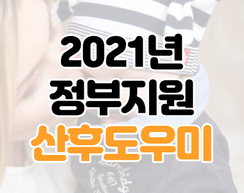  2021년 정부지원 산후도우미 산모 신생아 건강관리 신청방법