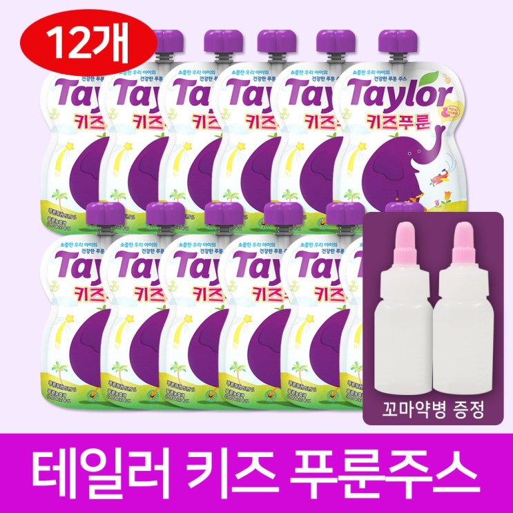 인기있는 테일러팜스 테일러 키즈 푸룬주스 80mlX12팩+꼬마약병증정, 1개 추천합니다 인기있는 테일러팜스 테일러 키즈 푸룬주스 80mlX12팩+꼬마약병증정, 1개 추천합니다