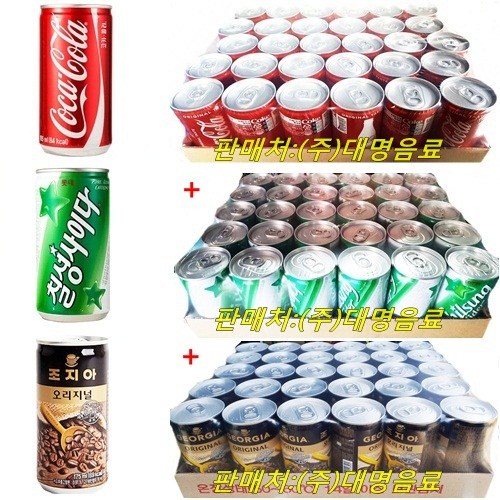 많이 찾는 코카콜라 코카콜라190ml(30캔)+칠성사이다190ml(30캔)+조지아오리지널(30캔), 90캔, 185ml ··· 많이 찾는 코카콜라 코카콜라190ml(30캔)+칠성사이다190ml(30캔)+조지아오리지널(30캔), 90캔, 185ml ···