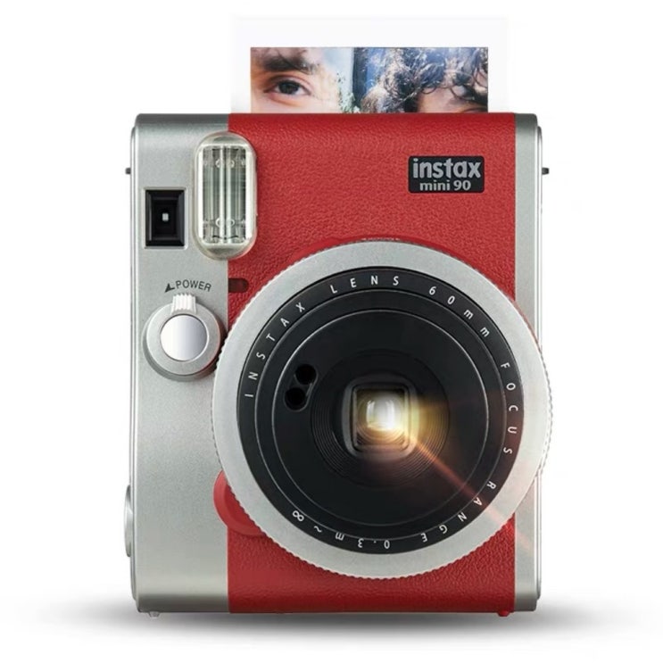 최근 많이 팔린 인스탁스 미니 리플레이 스톤 화이트 플로라이드 사진기 Fujifilm후지닥 카메라 미니90 빈티지 브라운블랙 패키지, 개, 클래식 레드 + E ···
