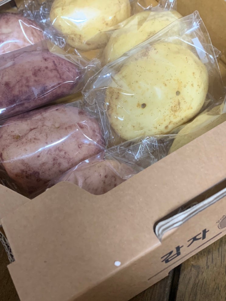  [상상초콜릿] 정선 감자빵 햇감자 & 자색감자 후기