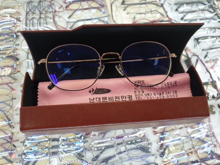  내 눈에 맞춤 안경 : 남대문 안경점 추천 <남대문비젼안경> /블루라이트차단안경 맞춤 후기
