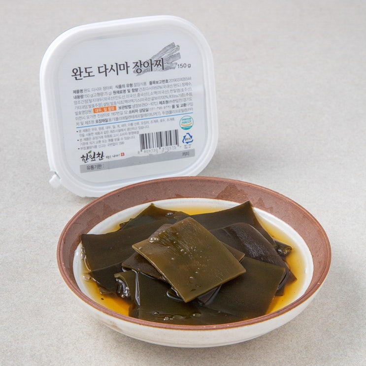 잘팔리는 한잎찬 완도 다시마 장아찌, 150g, 3팩 좋아요