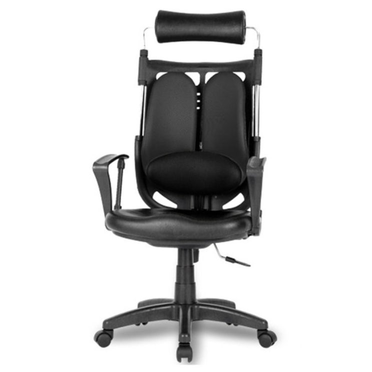 인기있는 체어포커스 슈퍼 K 5 듀얼대요추 올메쉬 사무용 의자, 블랙 추천해요