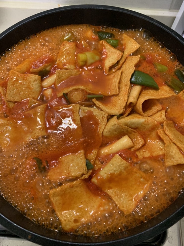 재료손질 No! 7분만에 만드는 간편떡볶이 오하스낵 응큼떡볶이