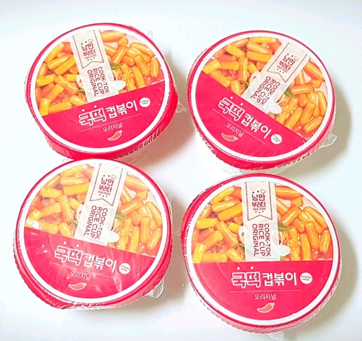 추억의국민학교떡볶이 국떡 컵볶이 오리지날 추억의국민학교떡볶이 국떡 컵볶이 오리지날