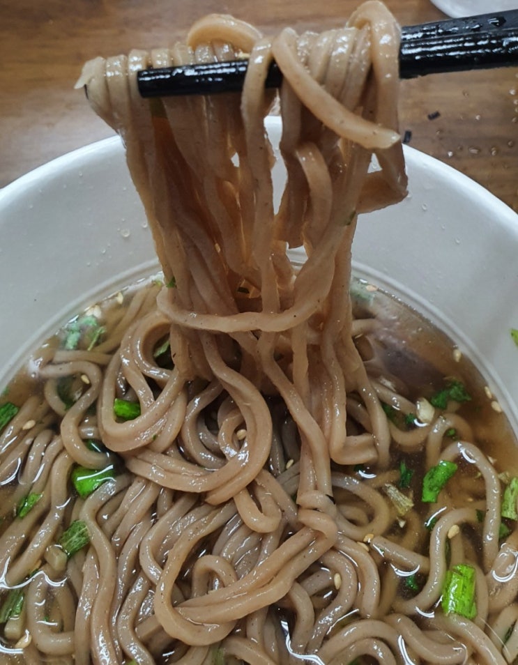 GS25 편의점 리뷰 본고장냉모밀